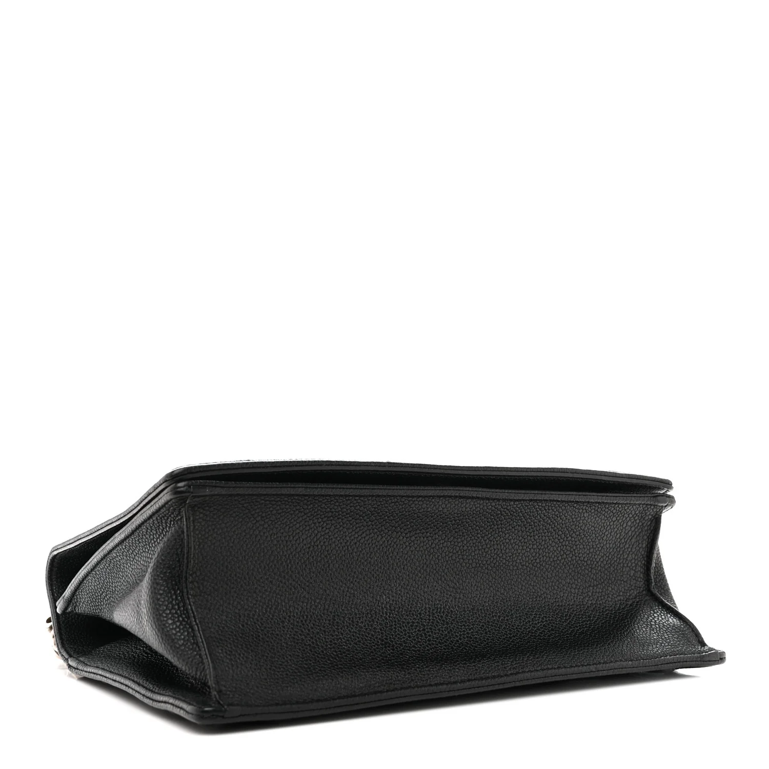 Grained Calfskin Medium Diorama Flap Bag Black - Image 4