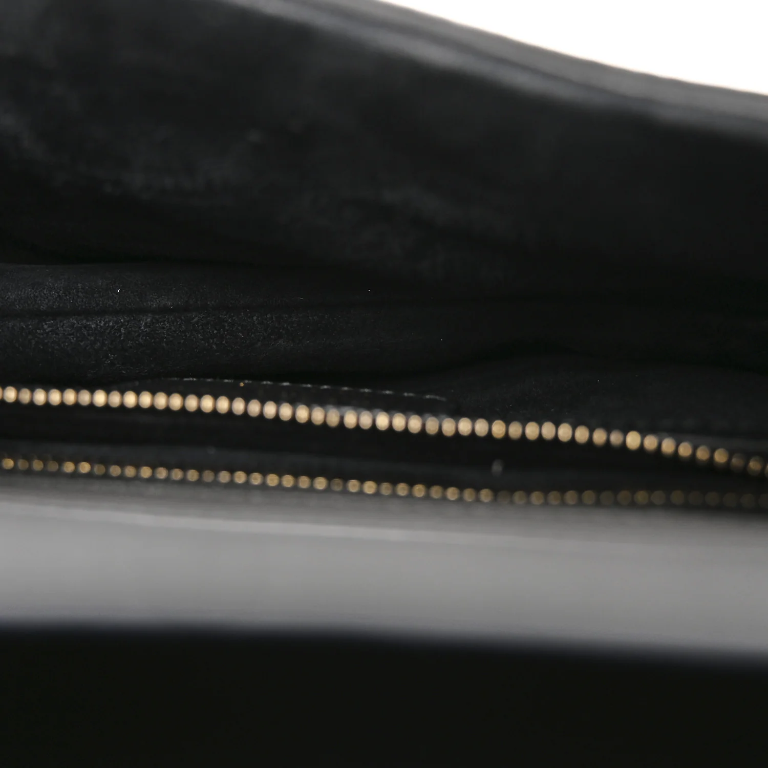Grained Calfskin Saddle Bag Black - Image 5