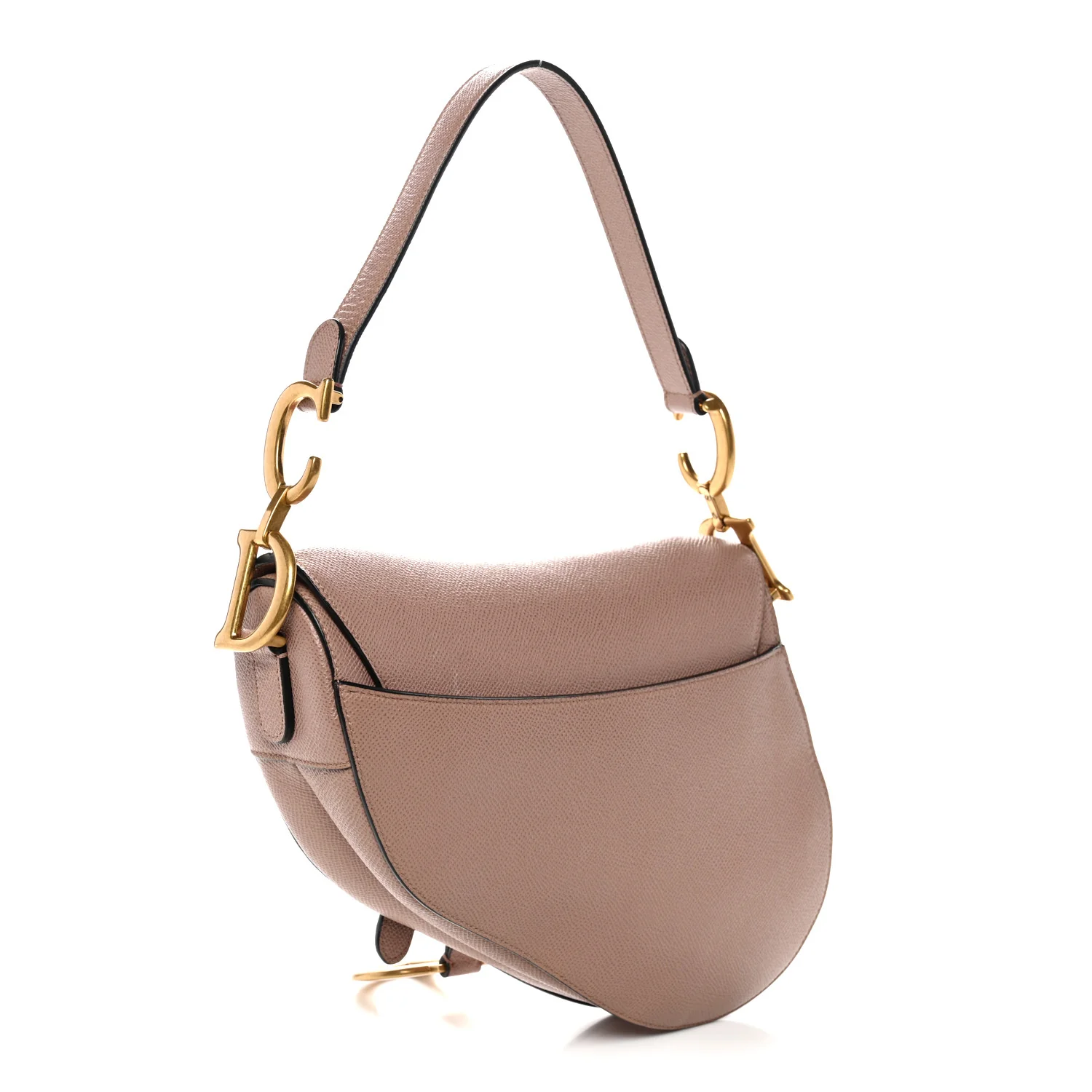 Grained Calfskin Saddle Bag Fard - Image 3