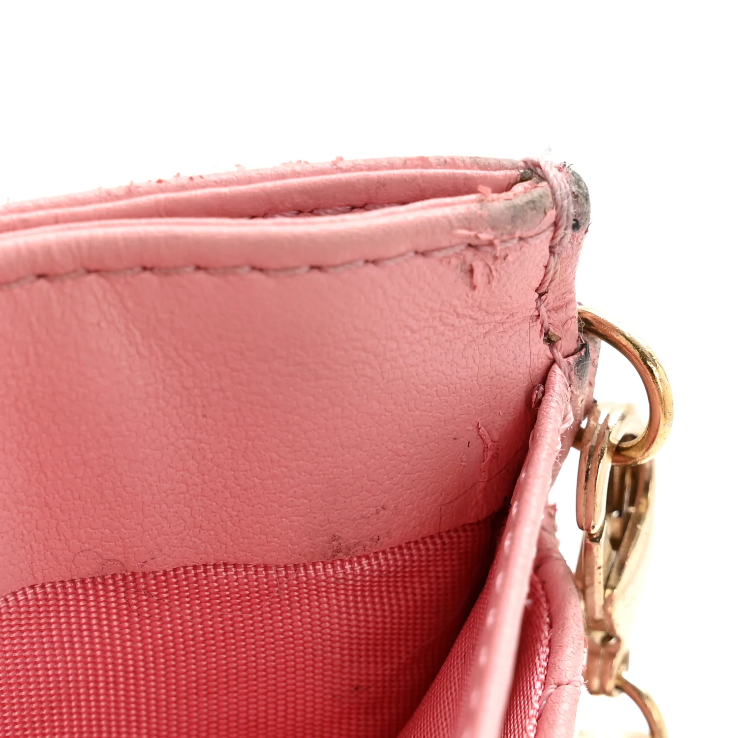 Lambskin Cannage Lady Dior Five-Slots Card Holder Melacoton - Image 8