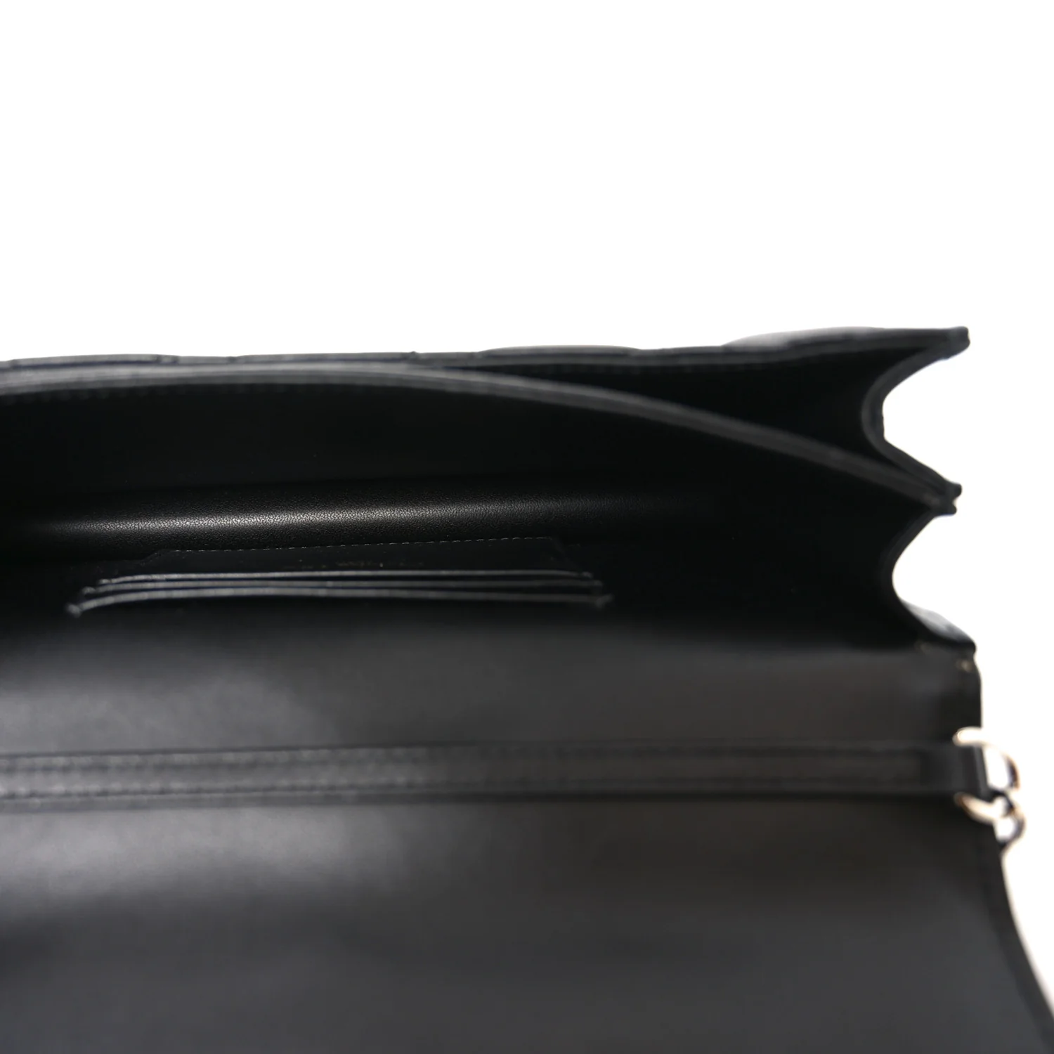 Lambskin Cannage Lady Dior Phone Pouch Black - Image 4