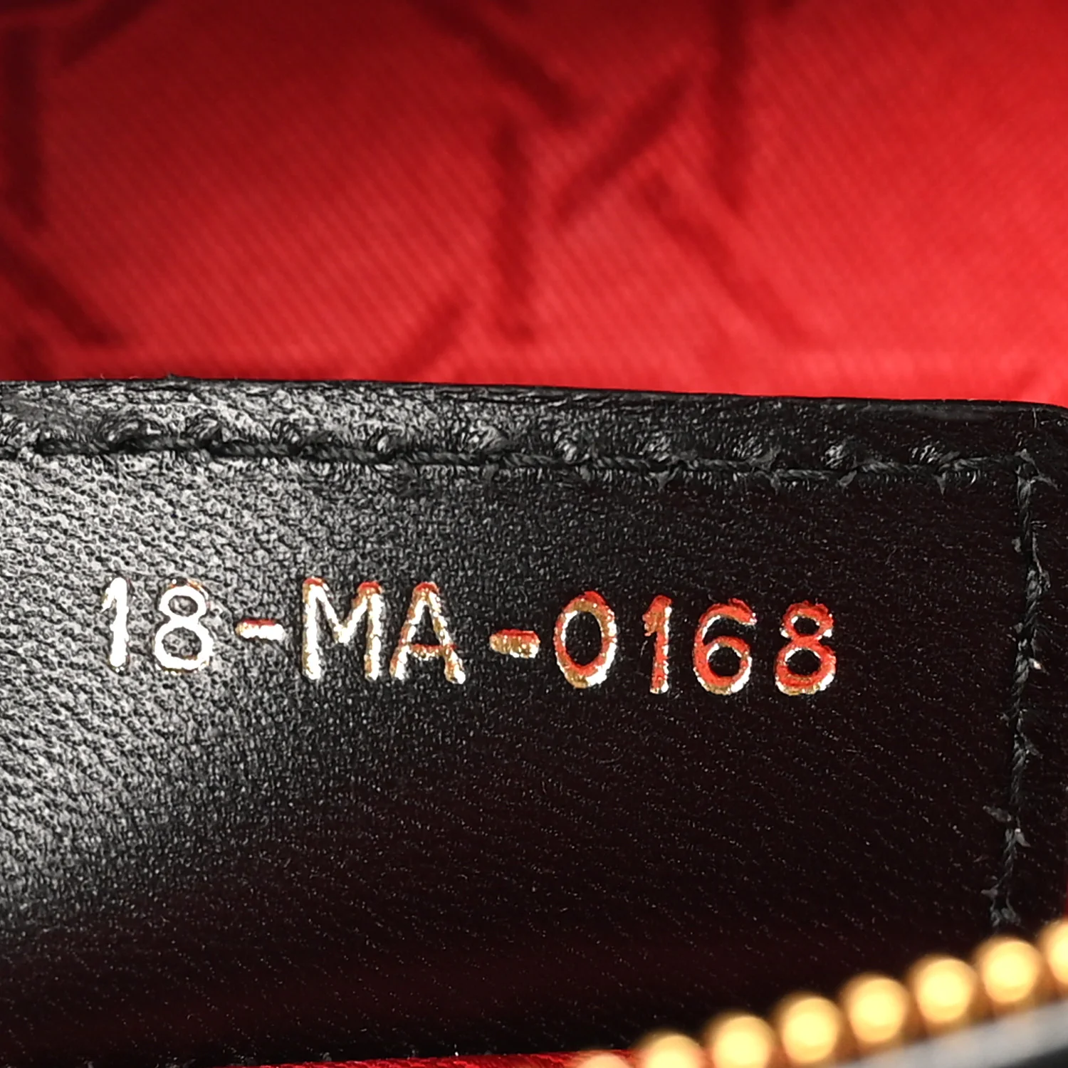 Lambskin Cannage Large Lady Dior Black - Image 6
