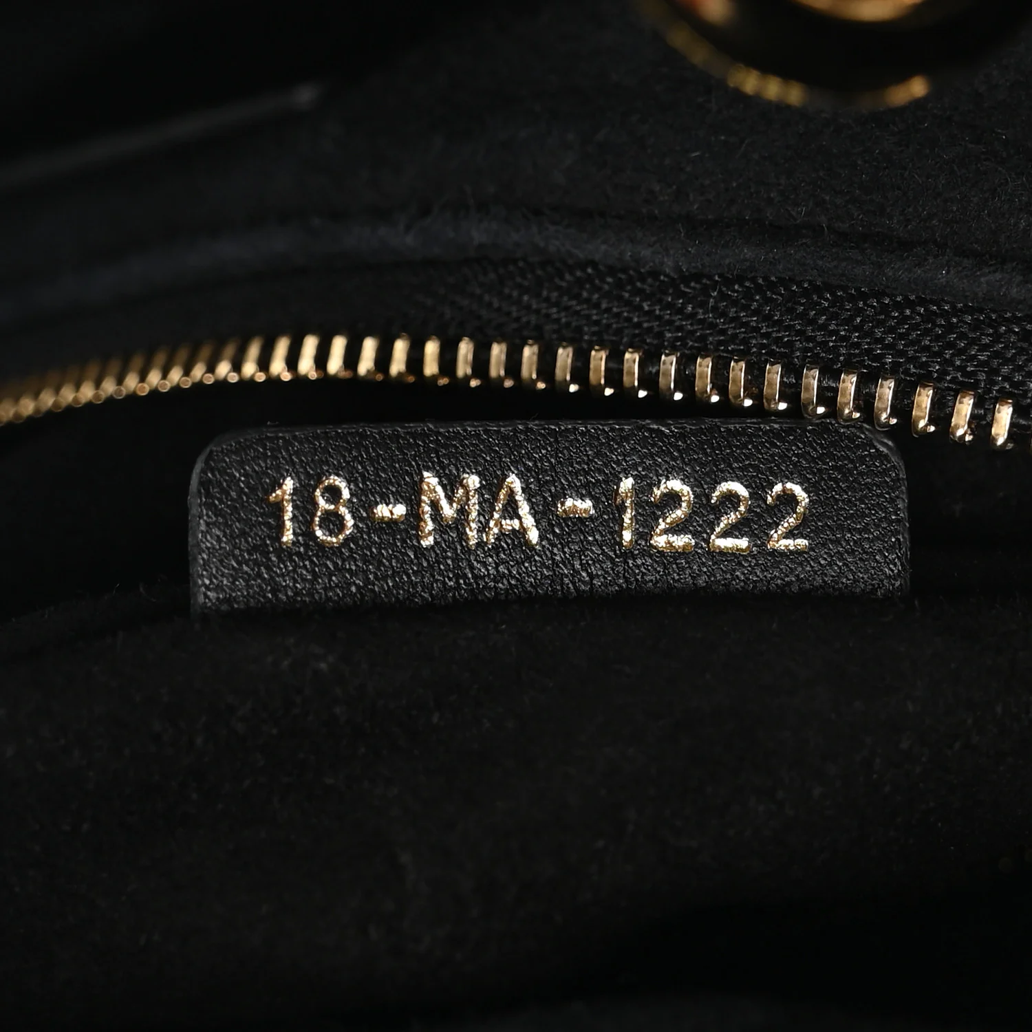 Lambskin Cannage Medium Lady Dior Black - Image 6