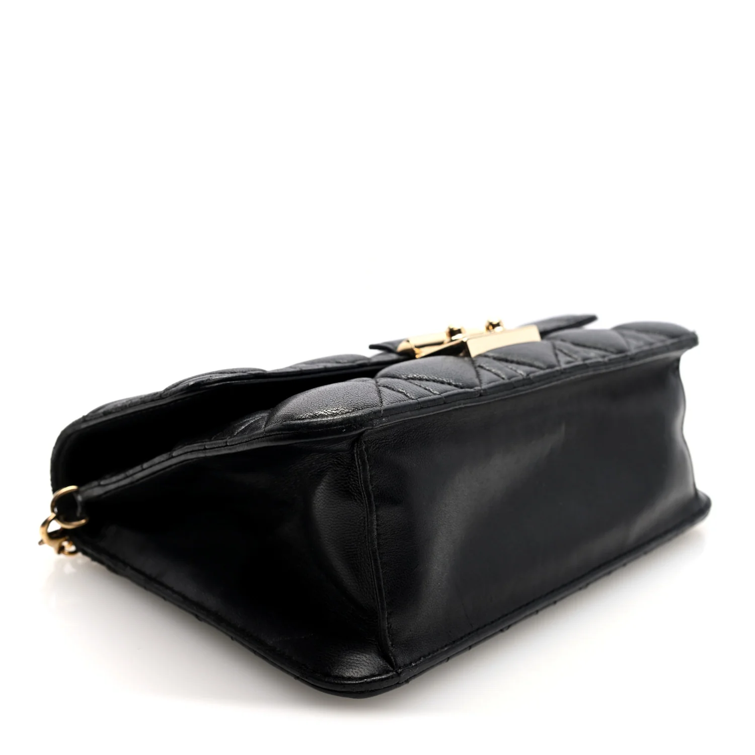 Lambskin Cannage Medium Miss Dior Flap Black - Image 4