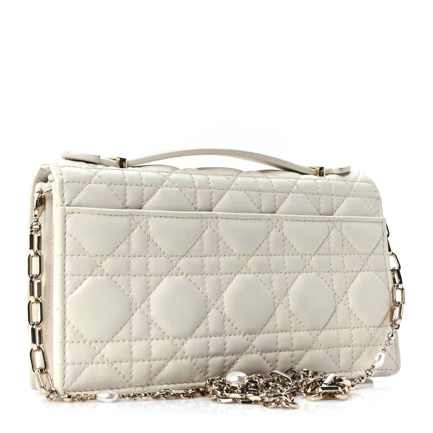 Lambskin Cannage Mini My Dior Bag Latte - Image 3