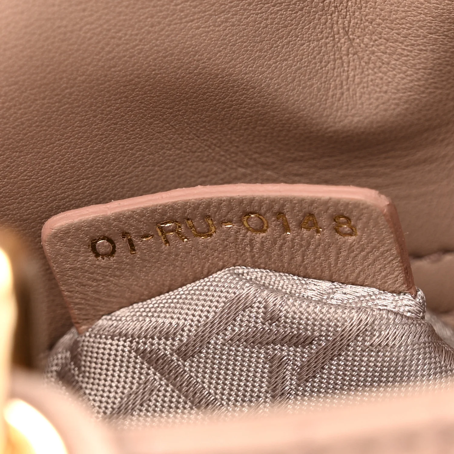 Lambskin Cannage Small Lucky Badges My Lady Dior Fard - Image 7
