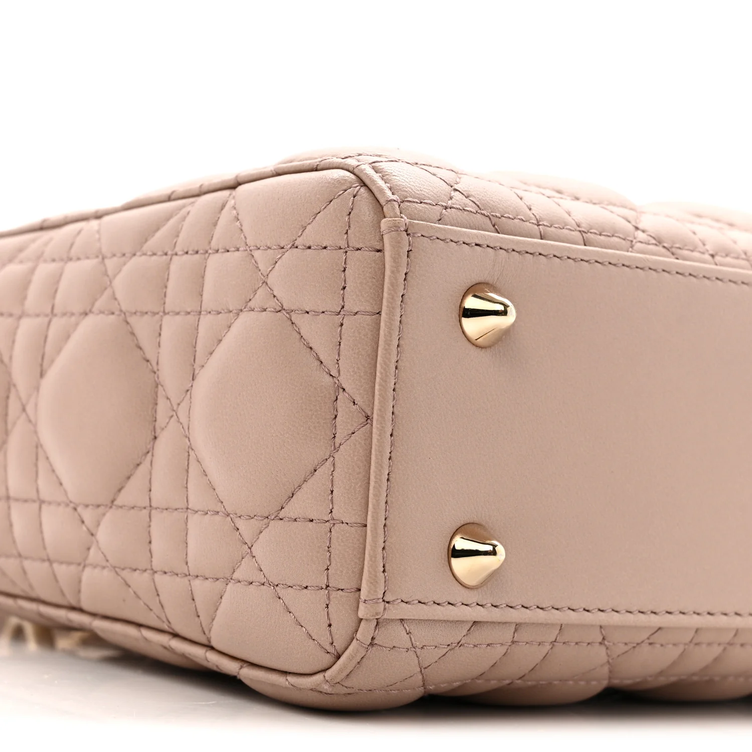 Lambskin Cannage Small Lucky Badges My Lady Dior Fard - Image 9