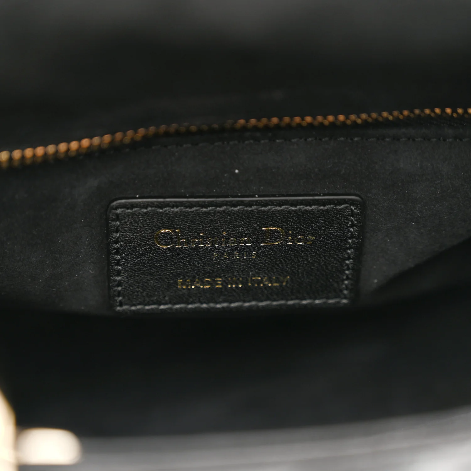 Lambskin Cannage Small My ABCDior Lady Dior Black - Image 6