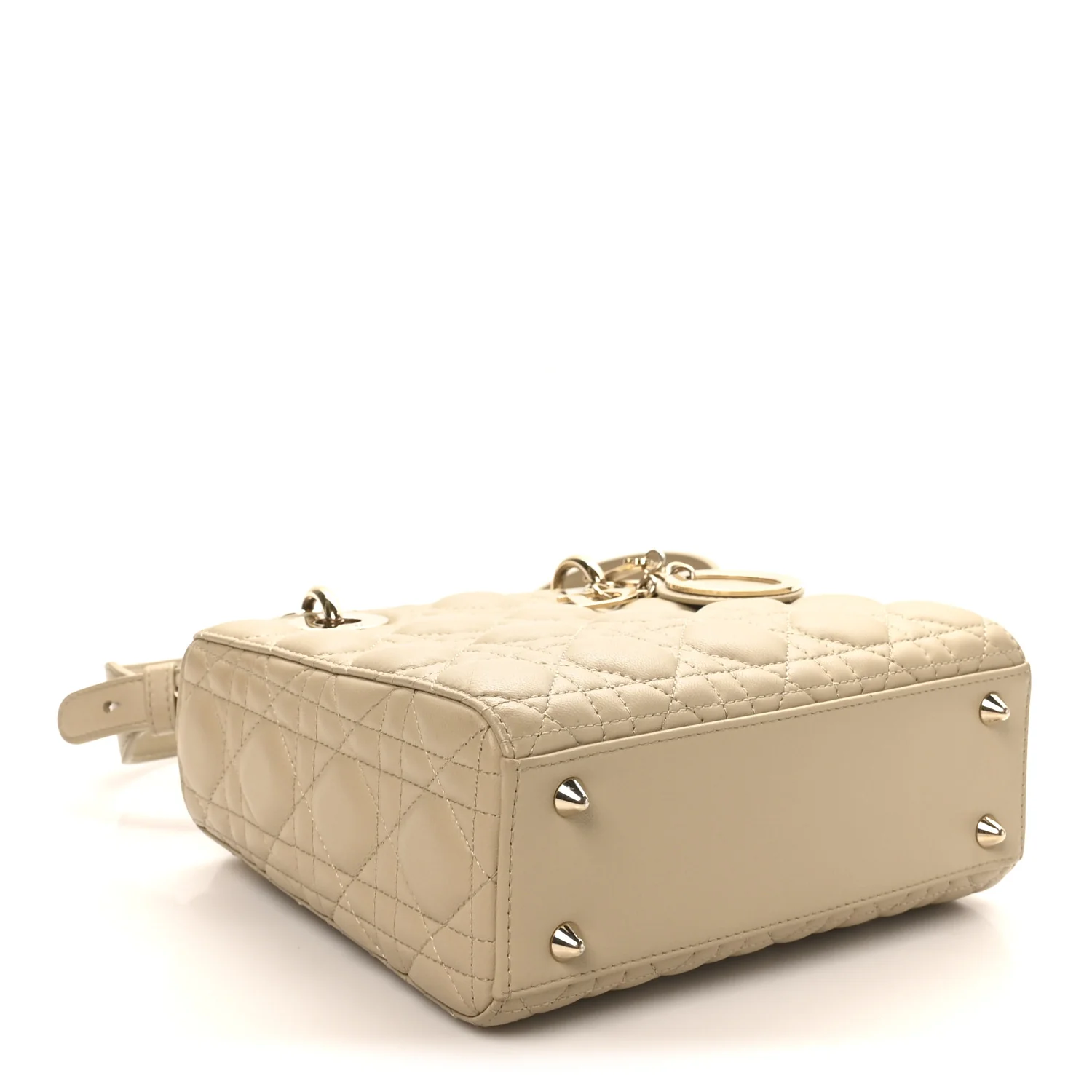 Lambskin Cannage Small My ABCDior Lady Dior Corda - Image 4