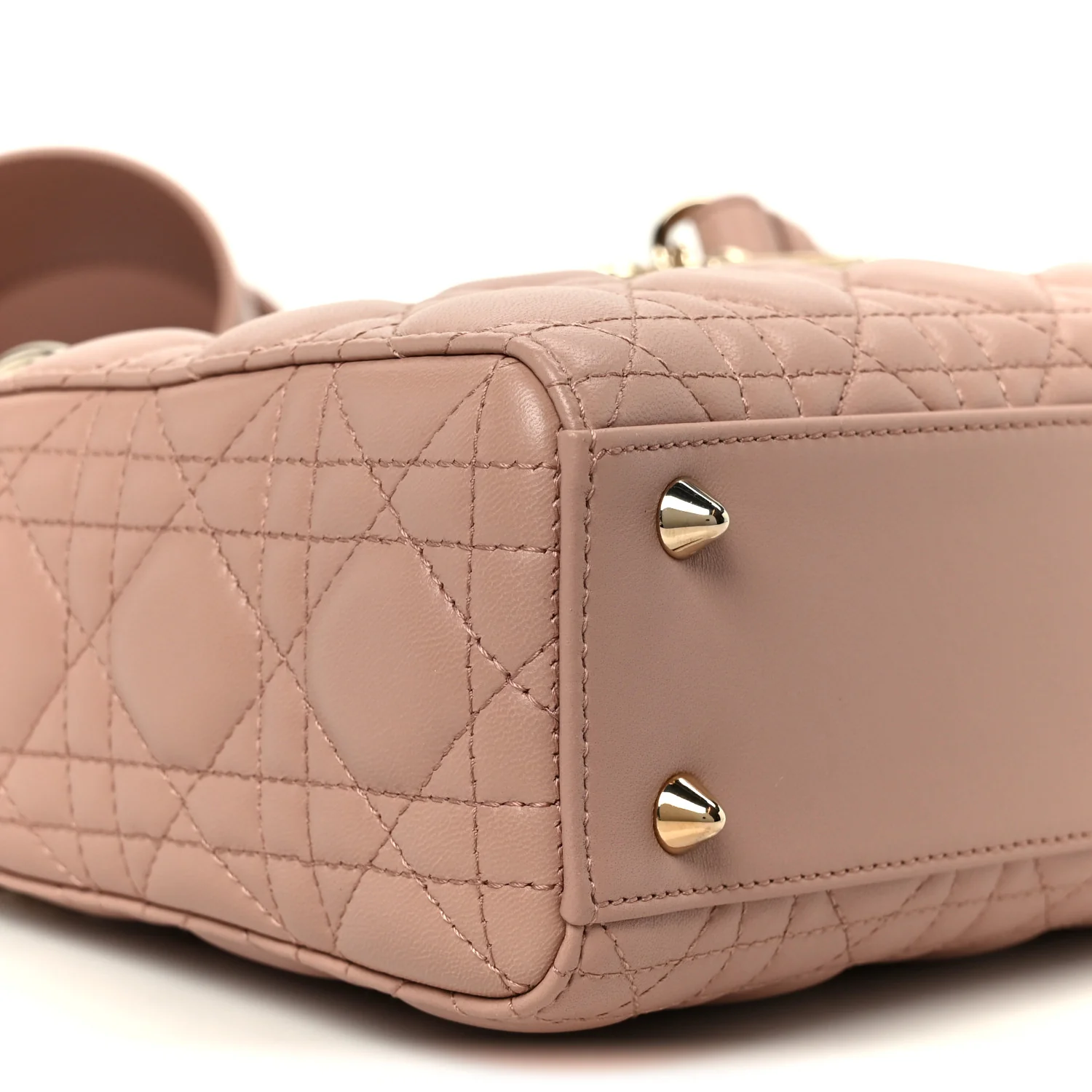 Lambskin Cannage Small My ABCDior Lady Dior Fard - Image 8