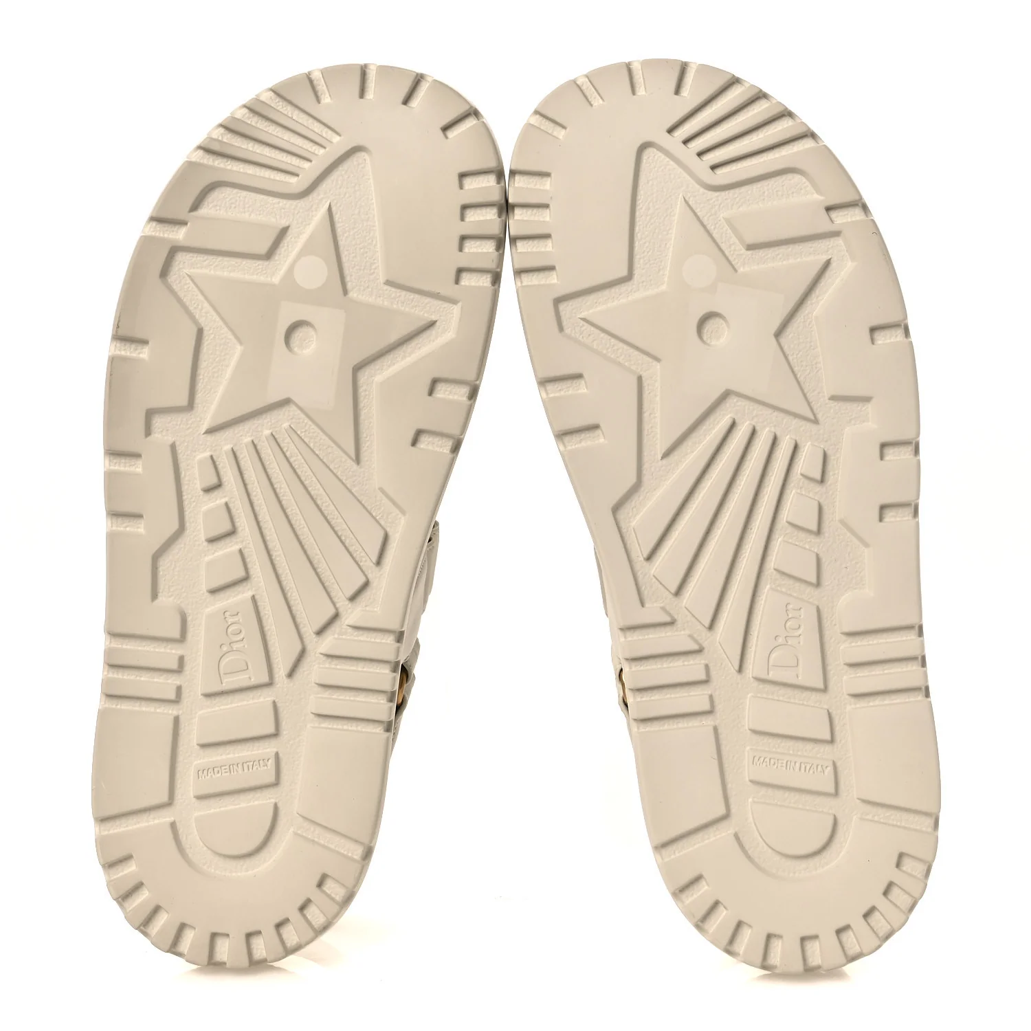 Lambskin Dioract 10mm Slide Sandals 39.5 Off White - Image 7