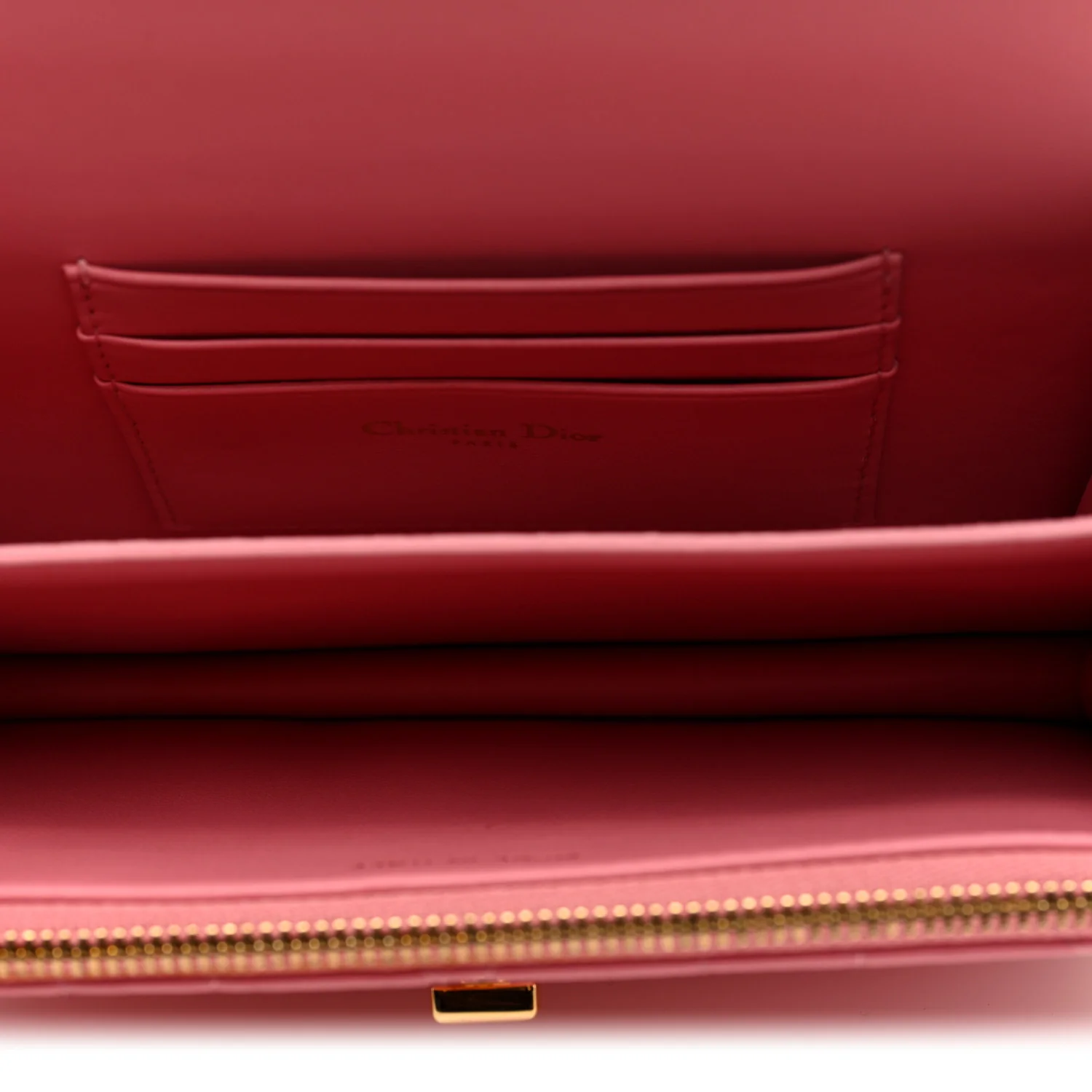 Lambskin Macrocannage Mini Miss Caro Bag Pink - Image 6
