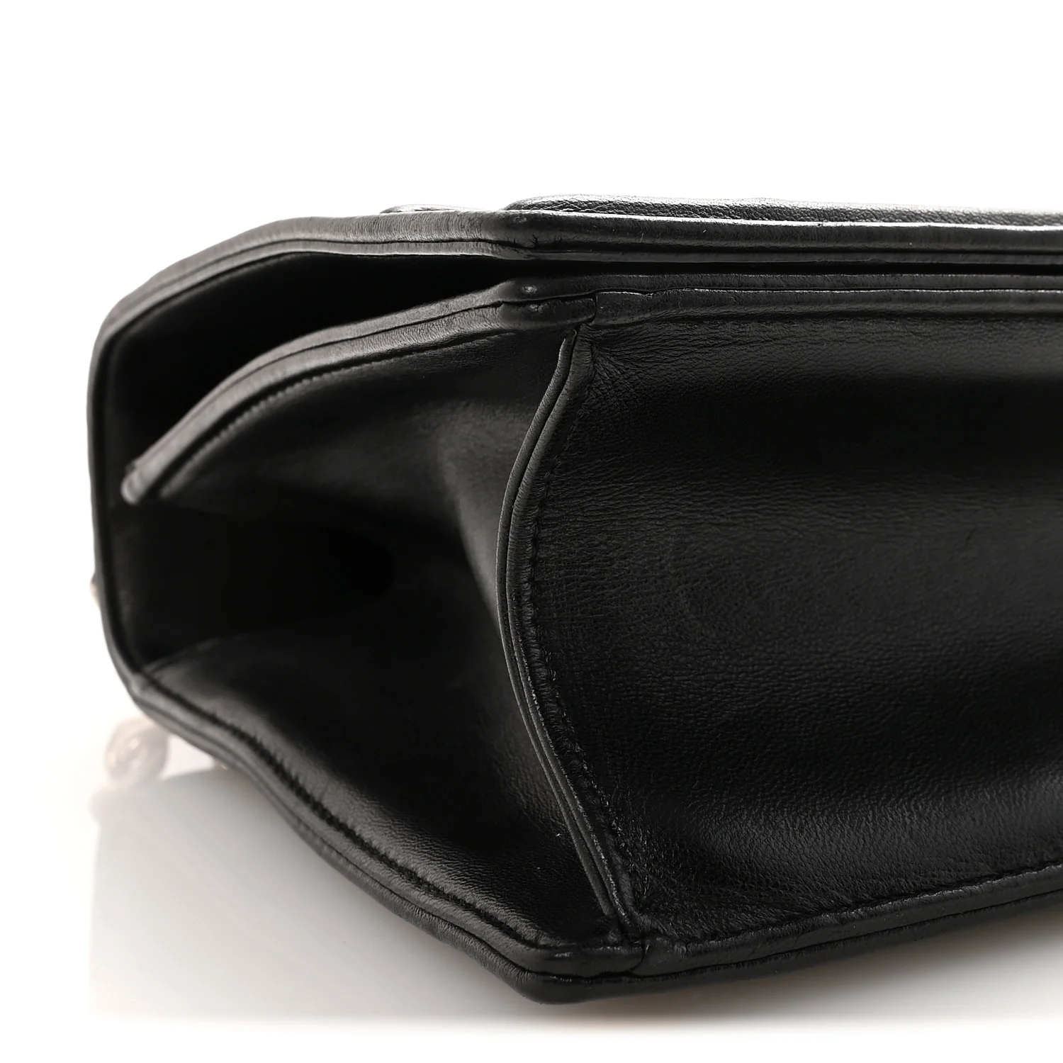 Lambskin Multi Studded Medium Diorama Flap Bag Black - Image 8