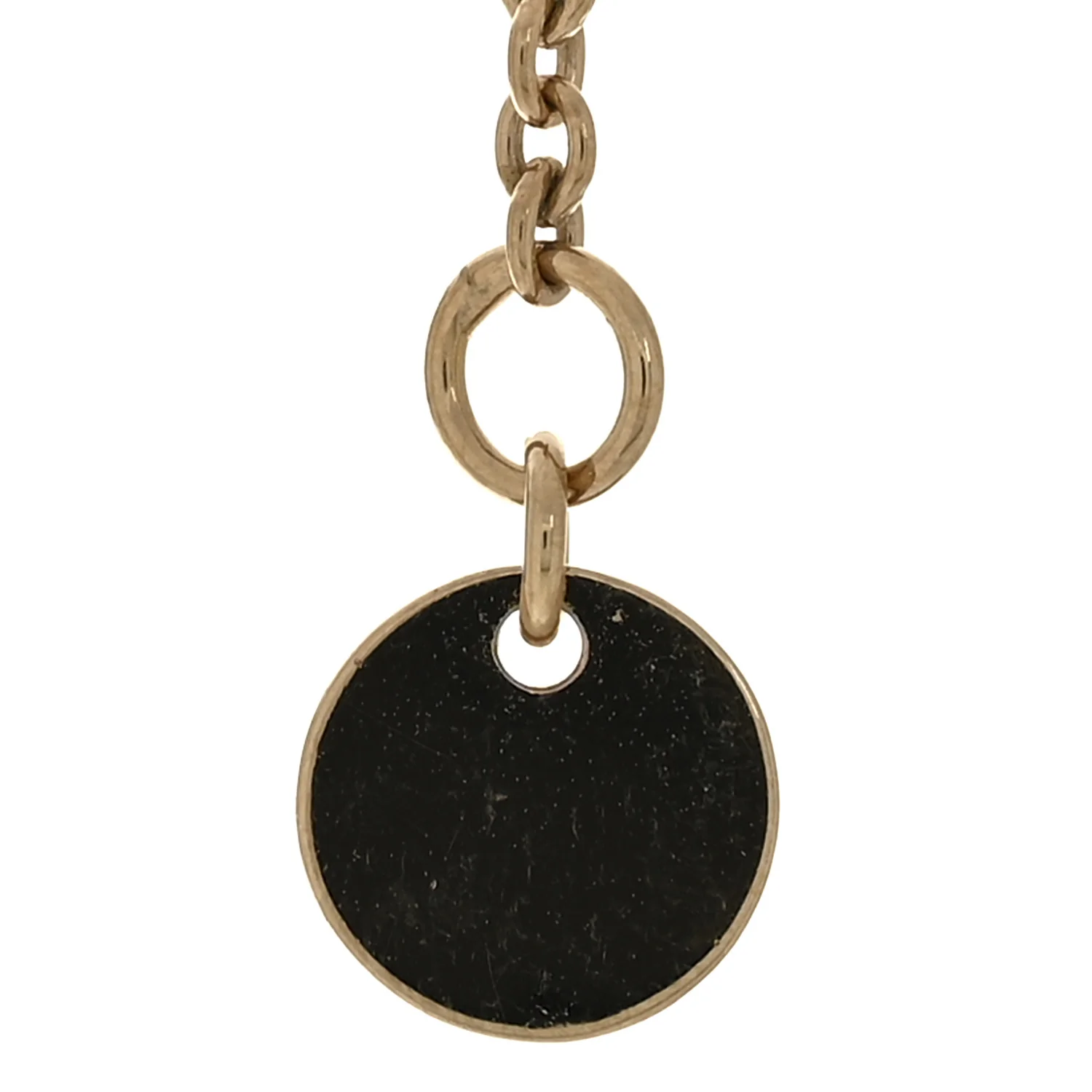 Metal Crystal Clair D Lune Necklace Gold - Image 7