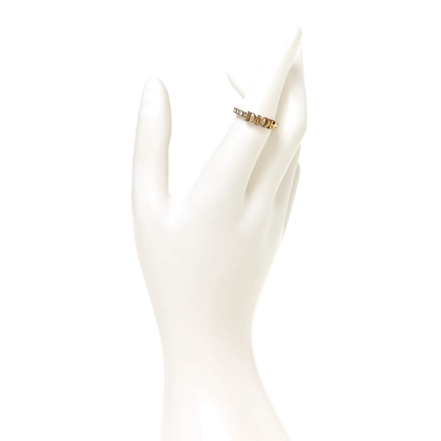 Metal Crystal Dio(R)evolution Ring M 52 6 Gold - Image 2