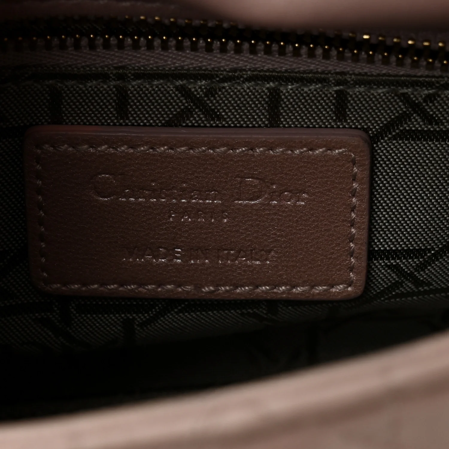 Metallic Lambskin Cannage Mini Lady Dior Lotus - Image 6
