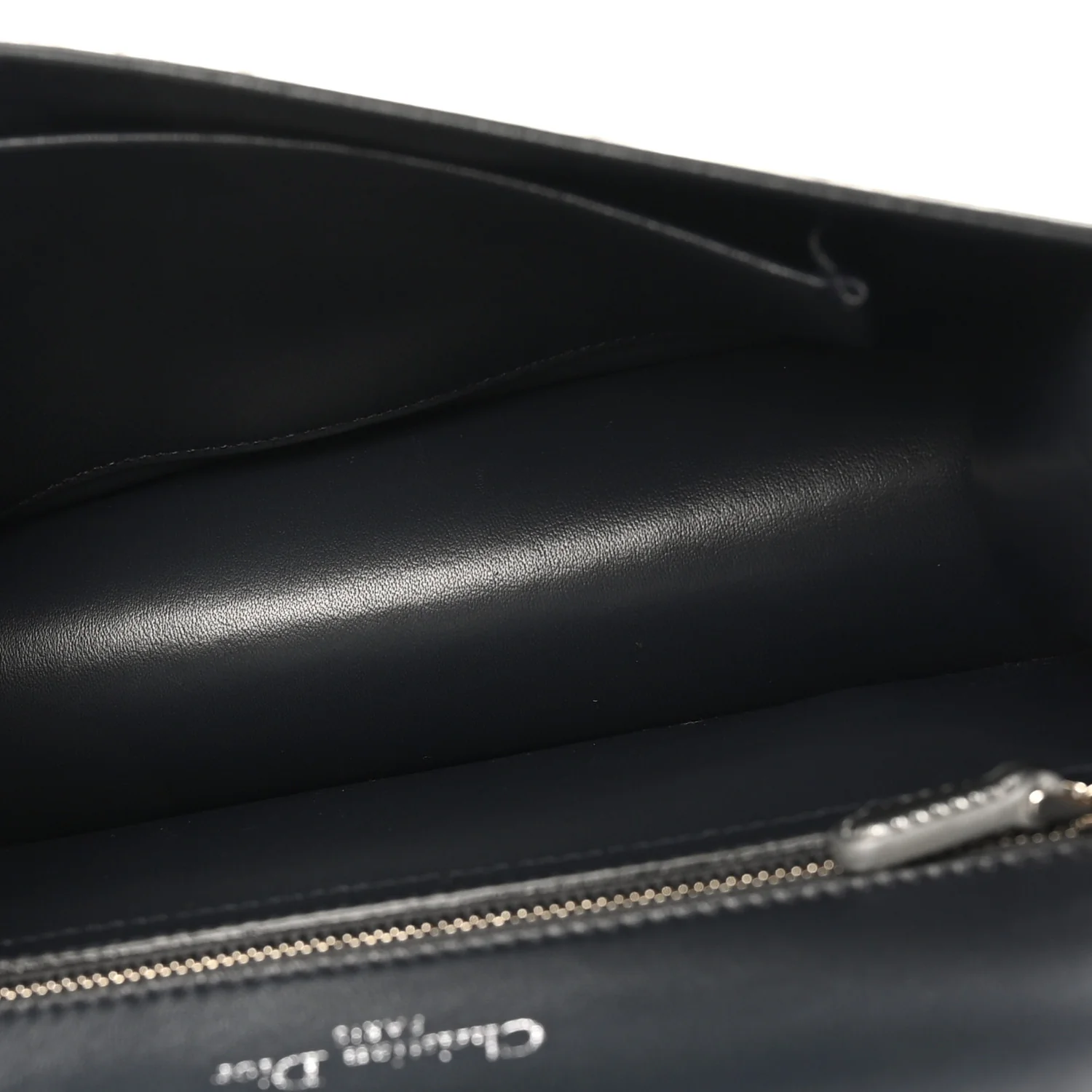 Metallic Patent Micro-Cannage Medium Diorama Flap Bag Silver - Image 5