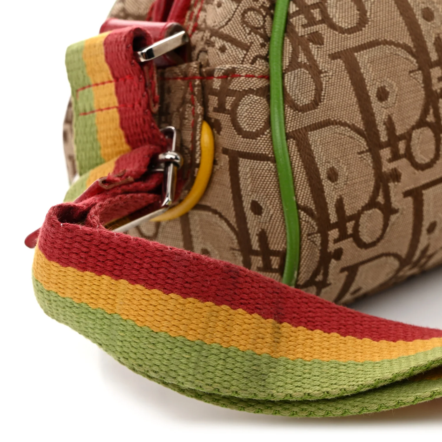 Monogram Rasta Shoulder Bag Beige - Image 11