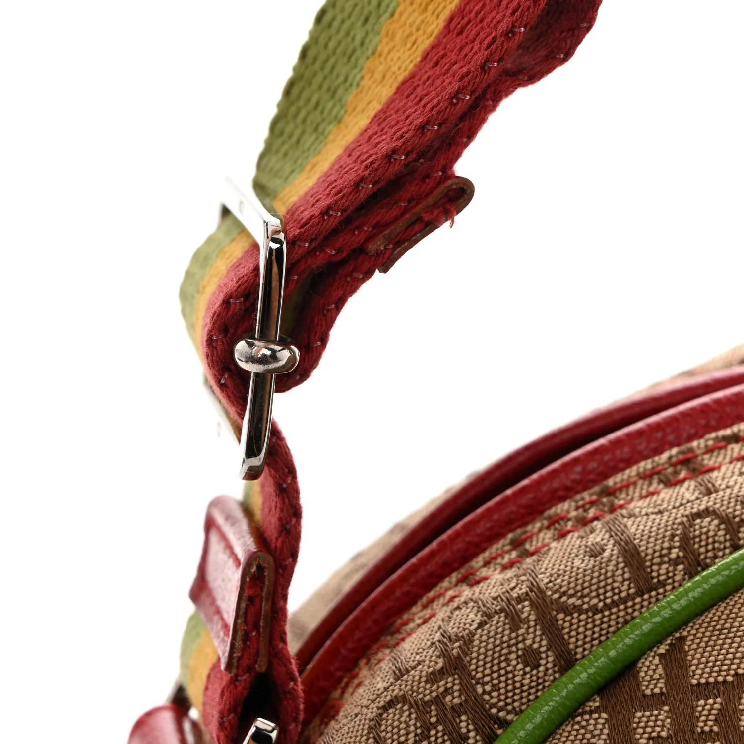 Monogram Rasta Shoulder Bag Beige - Image 12