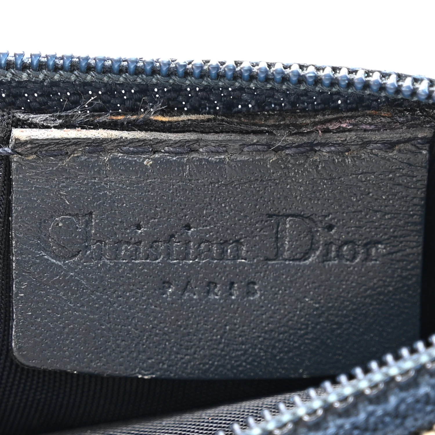 Monogram Saddle Coin Purse Navy - Image 12