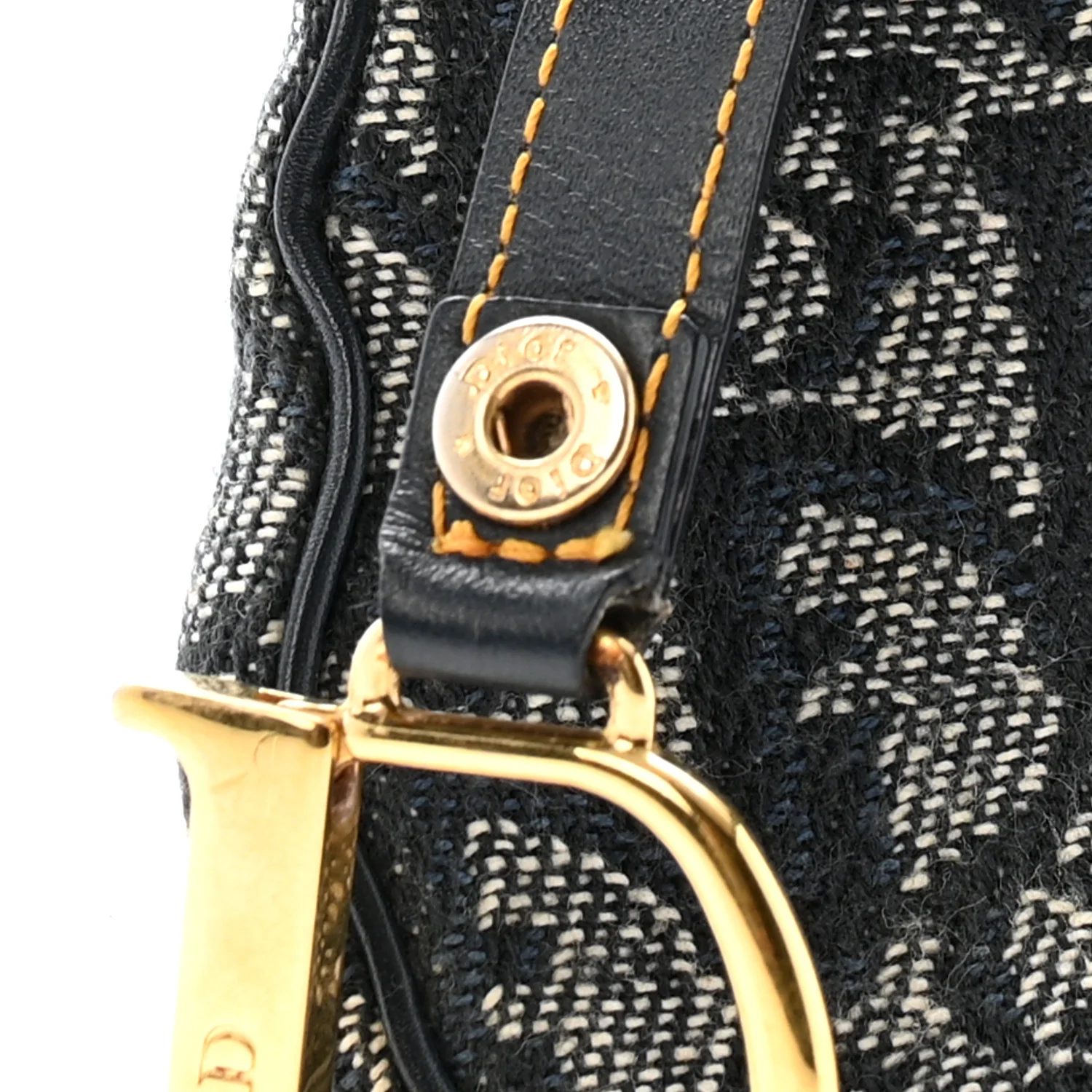 Monogram Saddle Coin Purse Navy - Image 25