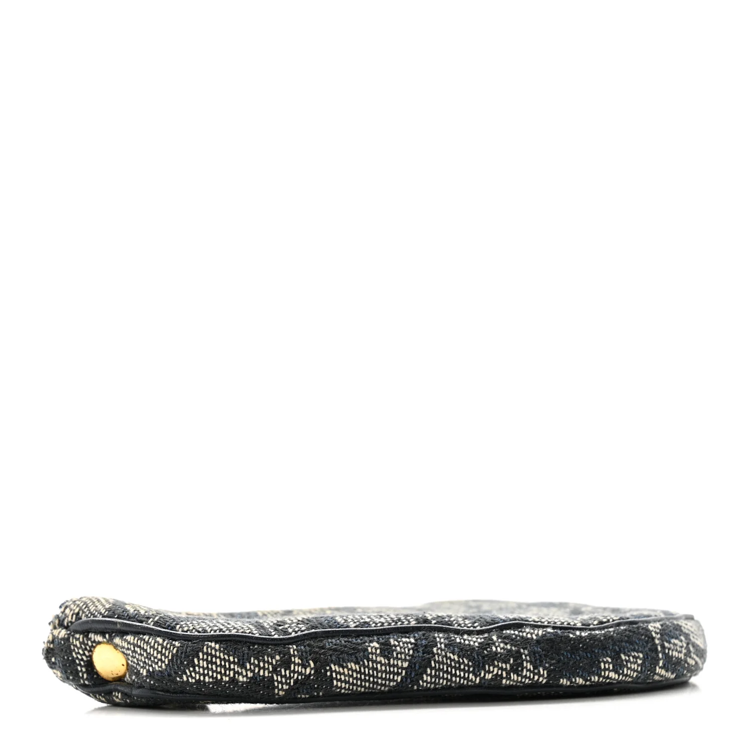Monogram Saddle Coin Purse Navy - Image 4