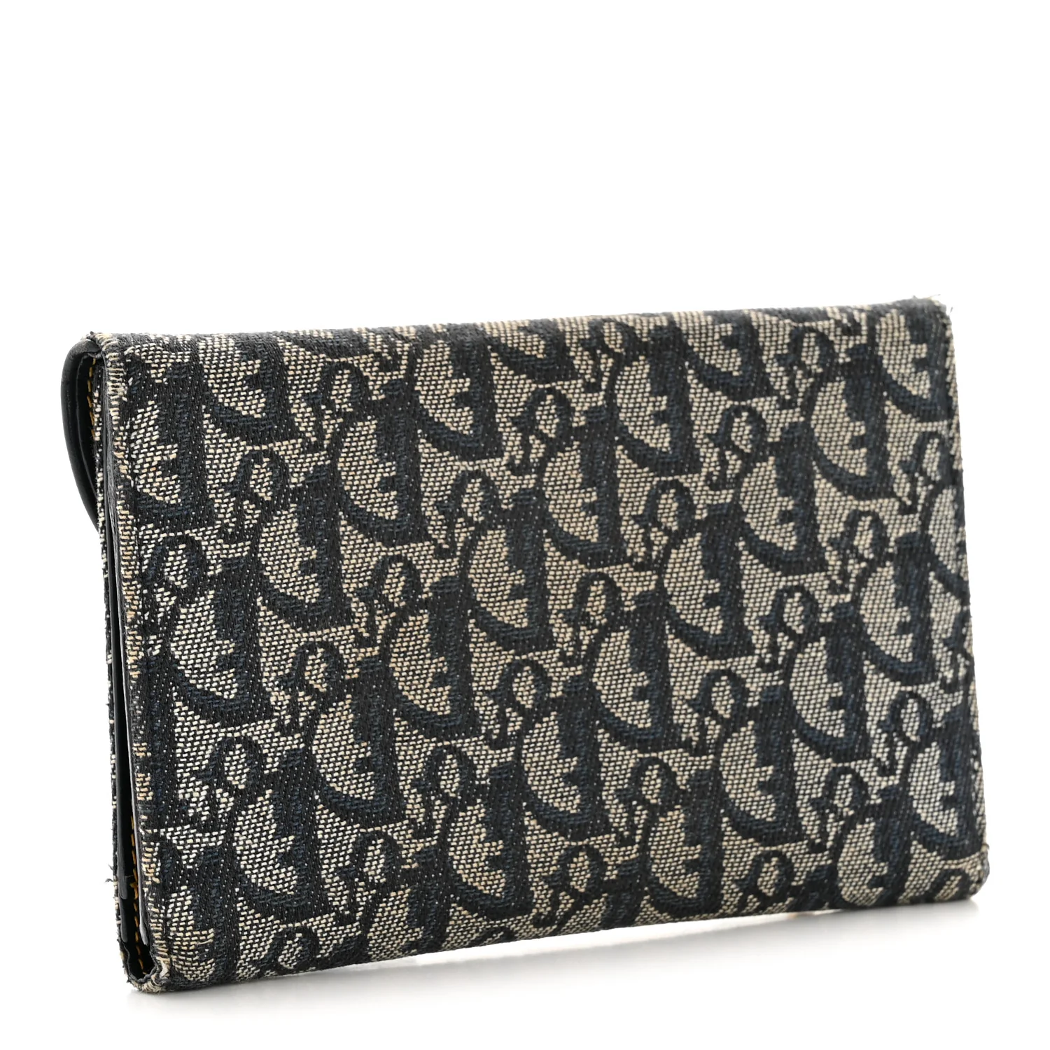 Monogram Saddle Wallet Navy - Image 3