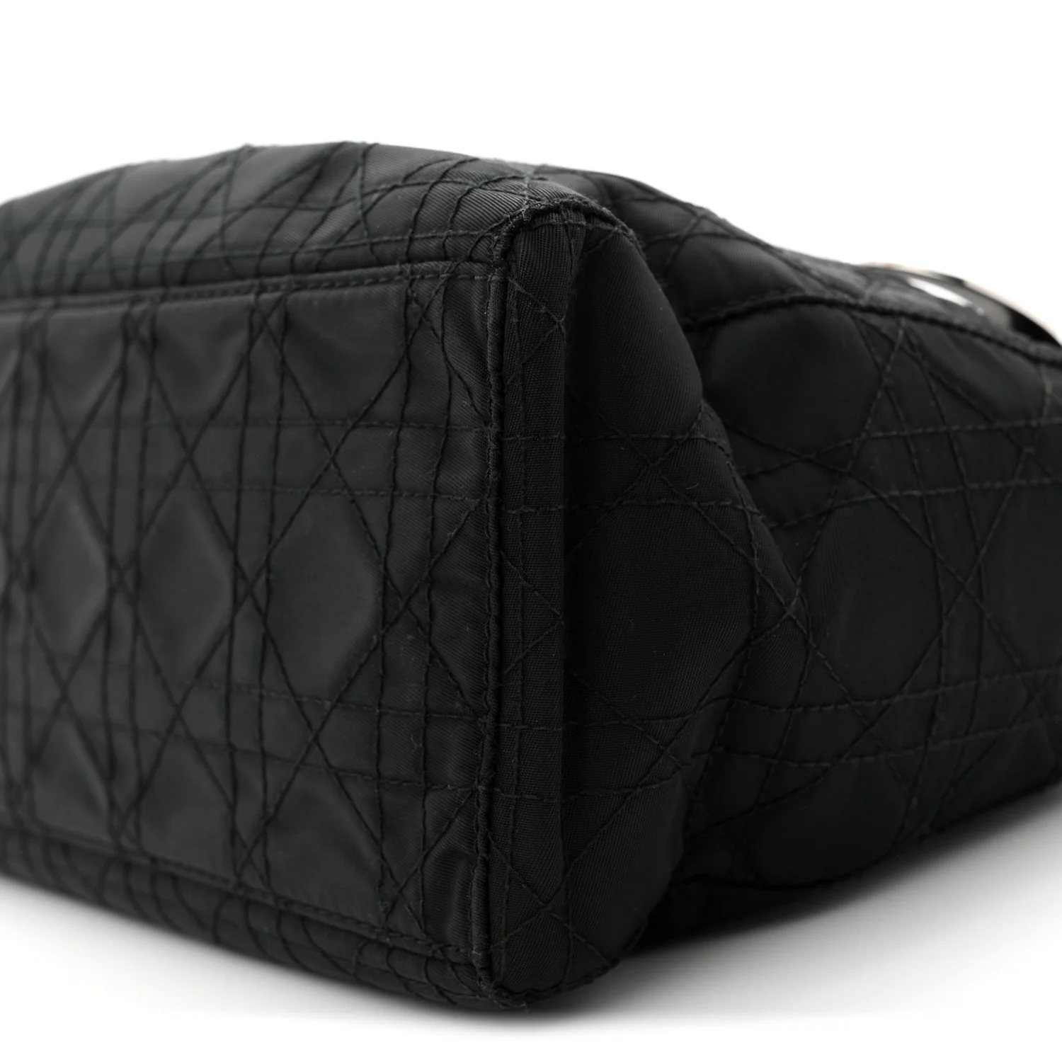 Nylon Cannage Medium Lady Dior Black - Image 10