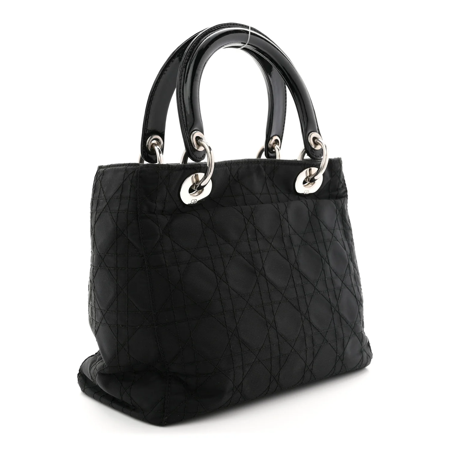Nylon Cannage Medium Lady Dior Black - Image 3
