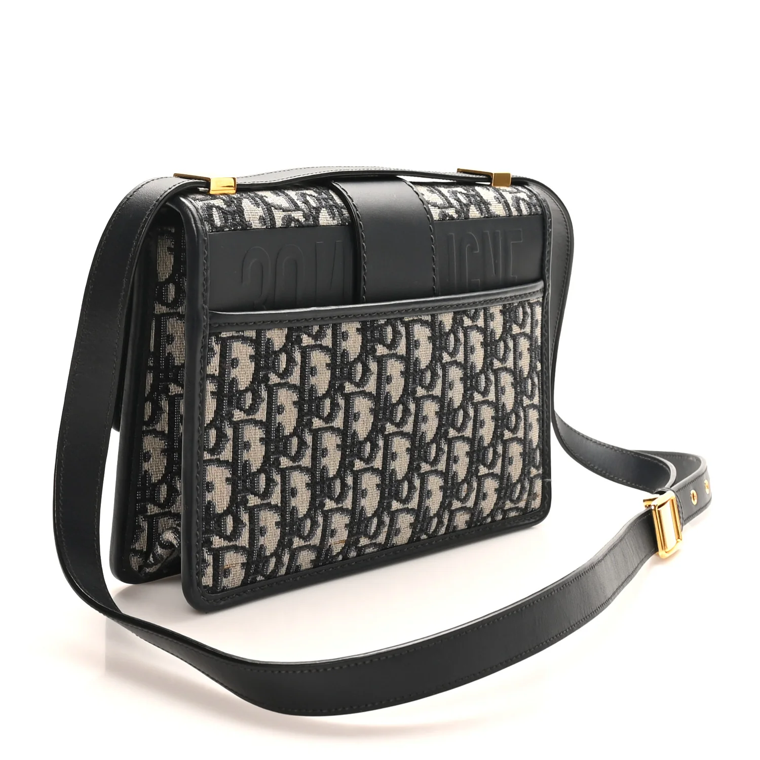 Oblique 30 Montaigne Flap Bag Blue - Image 3