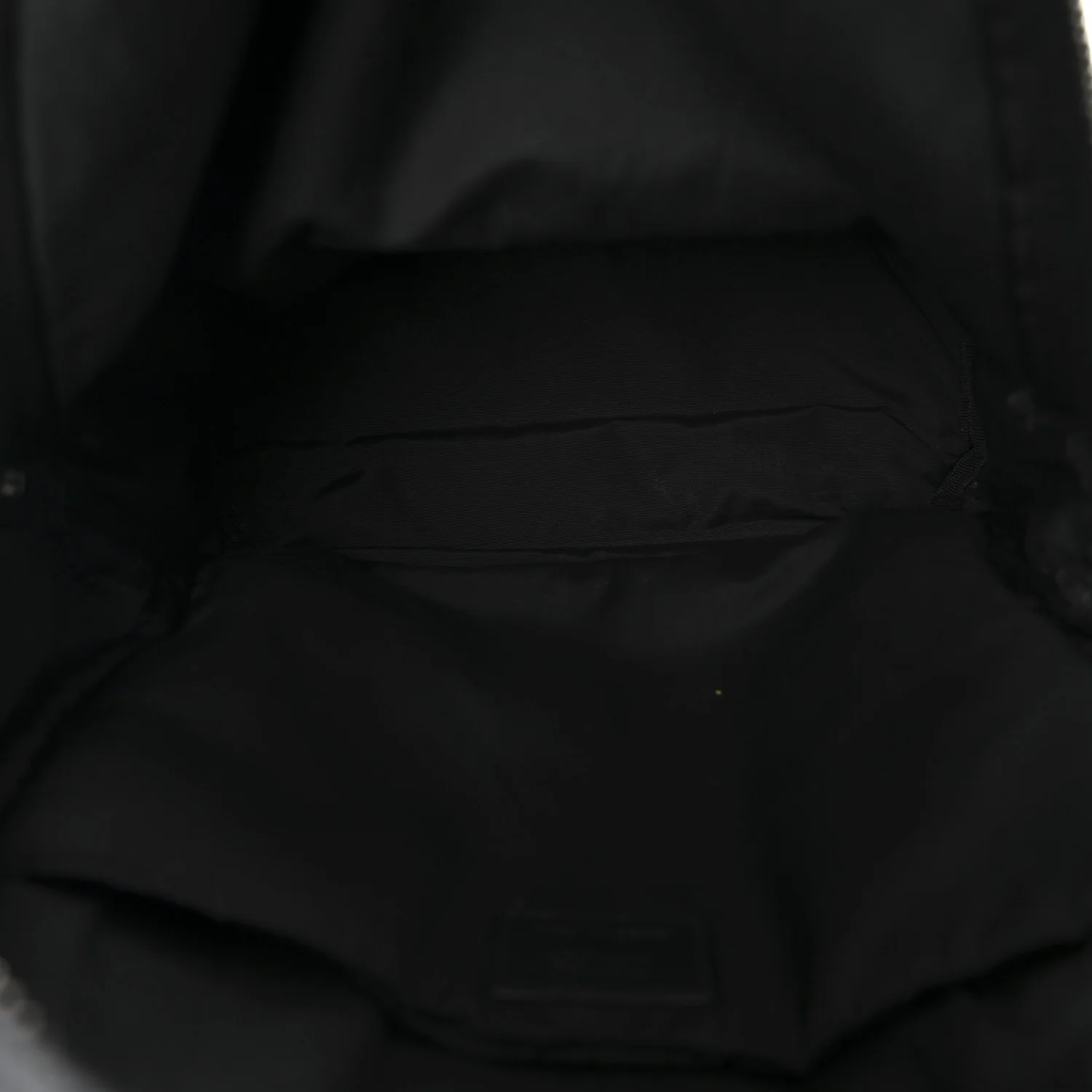 Oblique Calfskin Rider Kid's Backpack Beige Black - Image 5