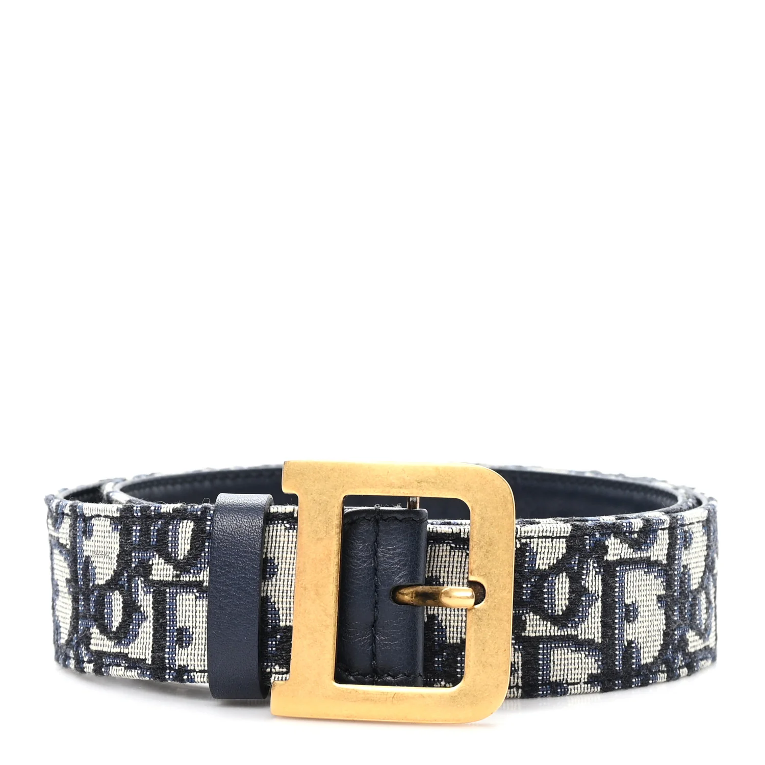 Oblique Diorquake Belt 80 32 Blue Multi