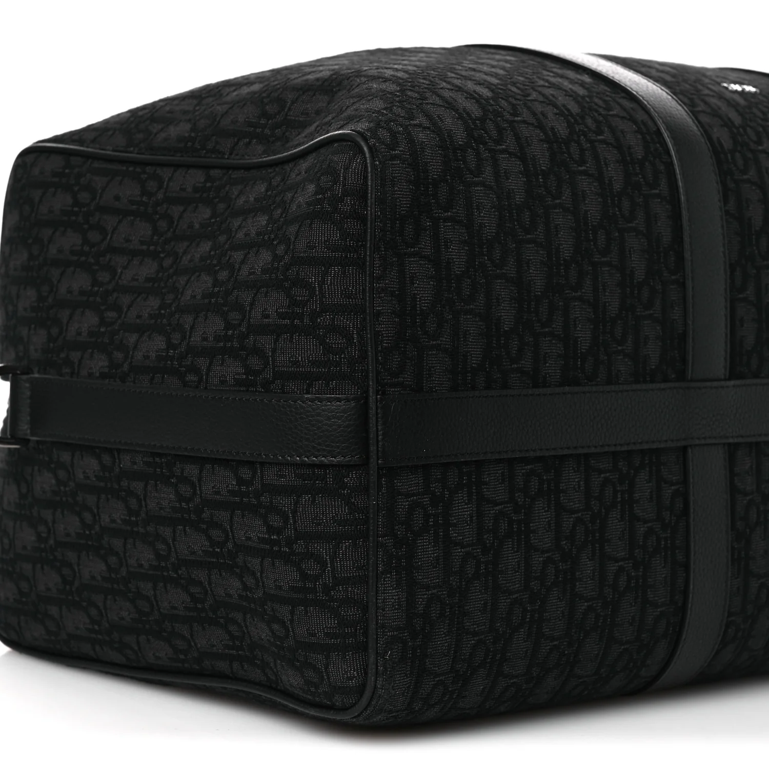 Oblique Jacquard Grained Calfskin Lingot 50 Black - Image 9