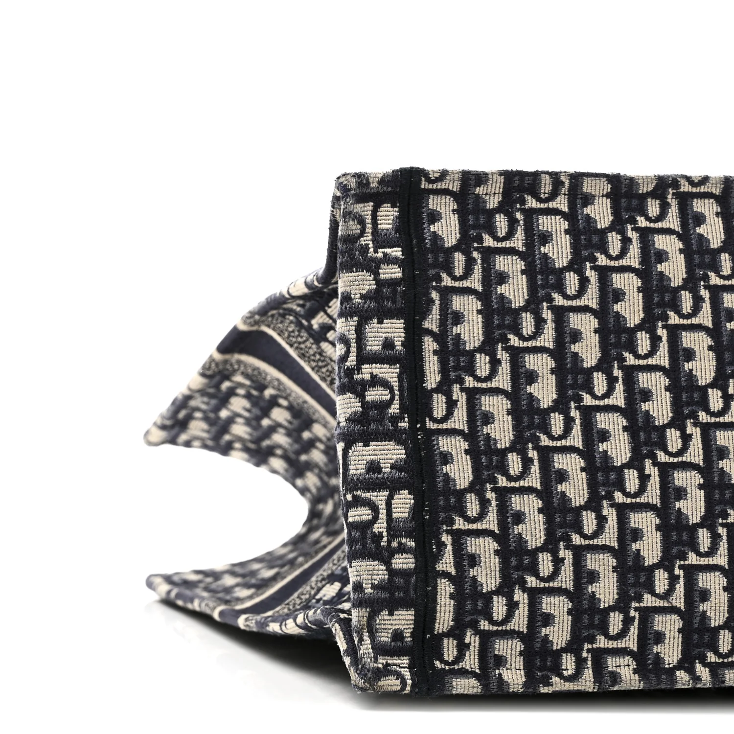 Oblique Large Book Tote Blue Multicolor - Image 9