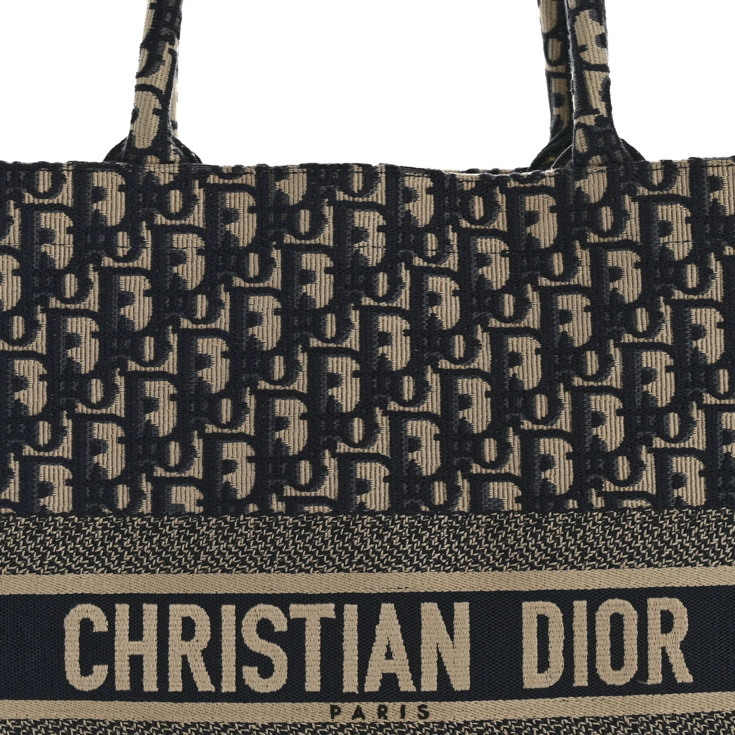 Oblique Large Book Tote Blue Multicolor - Image 8