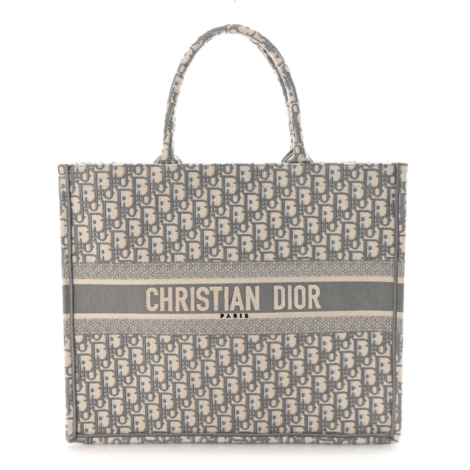 Oblique Large Book Tote Grey
