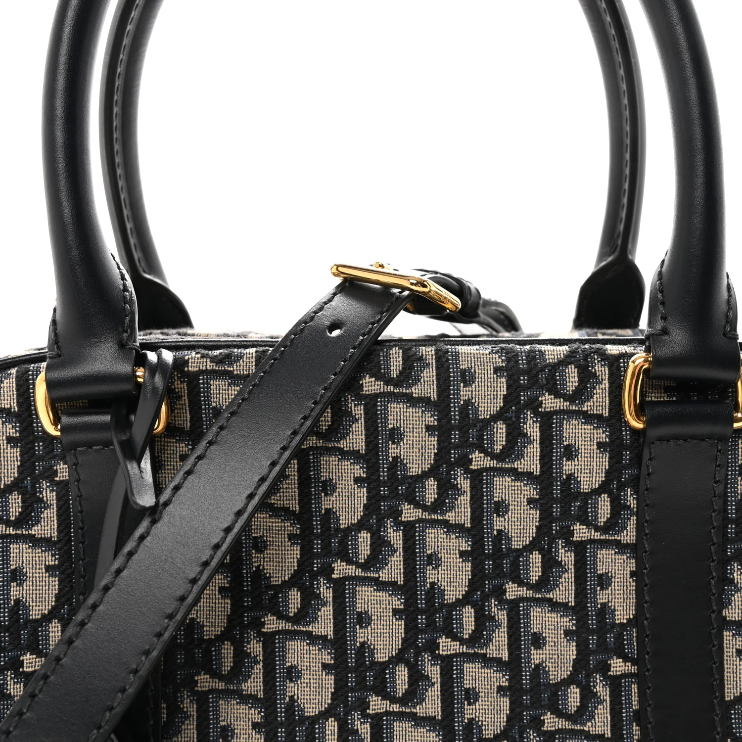 Oblique Large D-Vibe Bowling Bag Navy - Image 8
