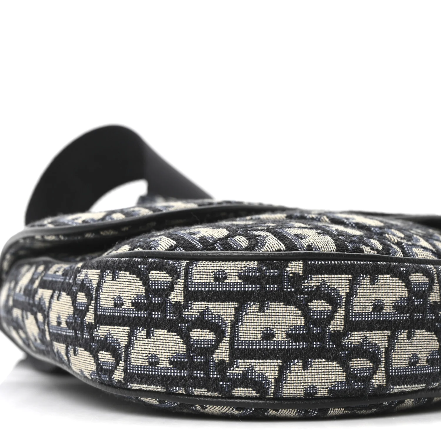 Oblique Mens Saddle Bag Blue - Image 8