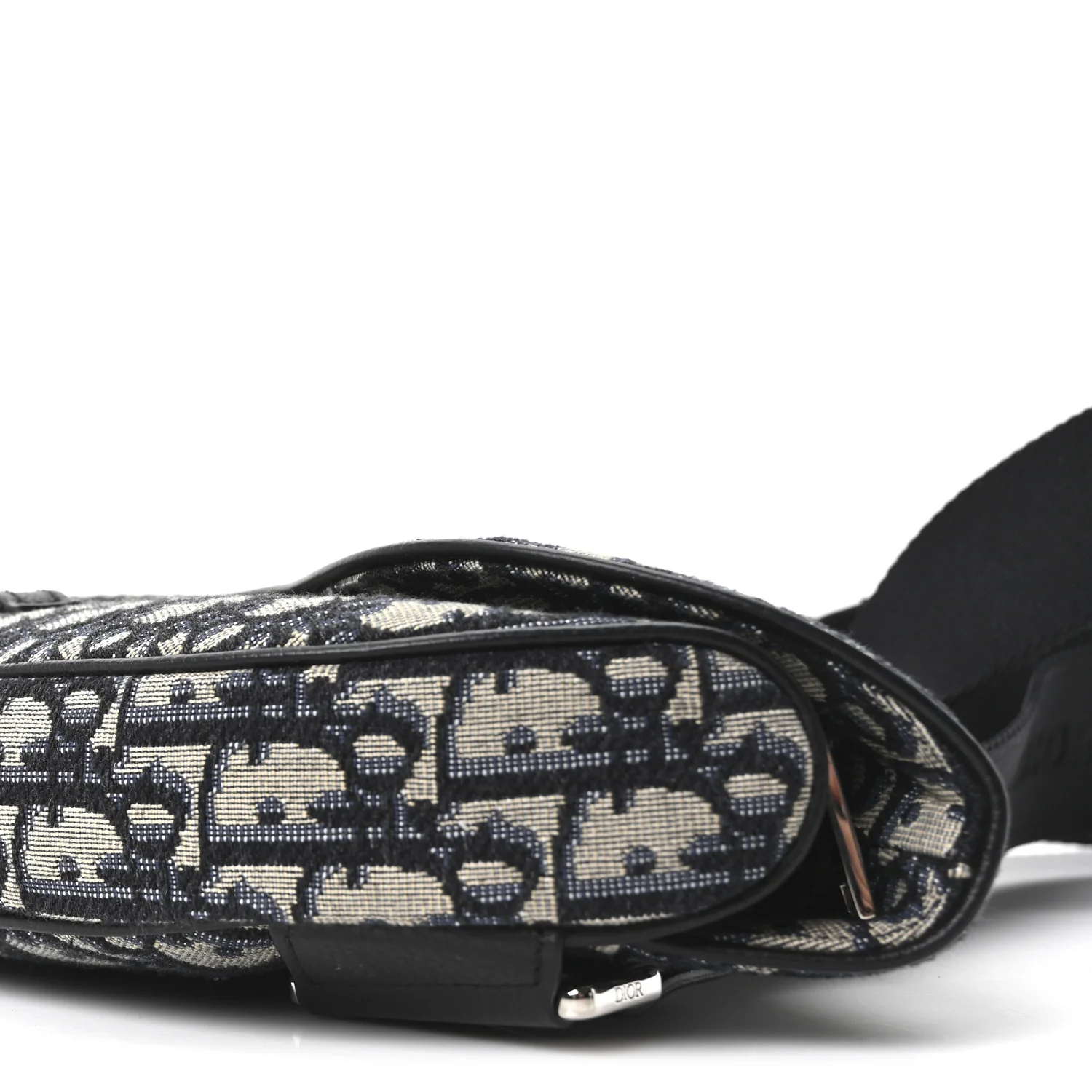 Oblique Mens Saddle Bag Blue - Image 9