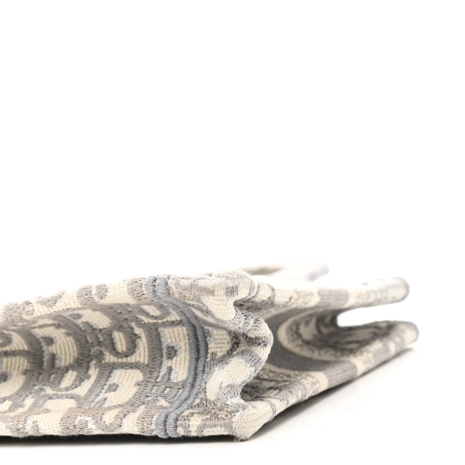Oblique Mini Book Tote Grey Multicolor - Image 10