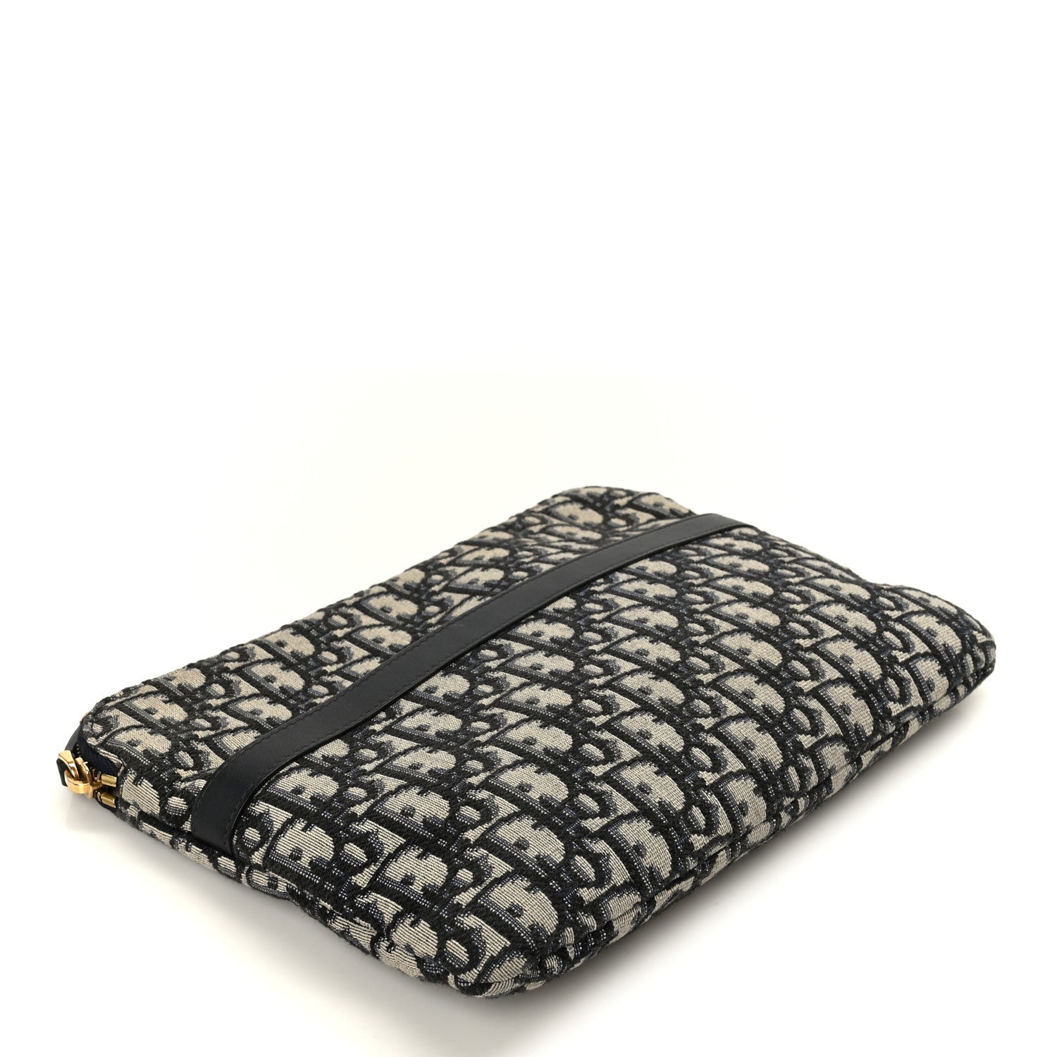 Oblique Pouch Clutch Blue - Image 4