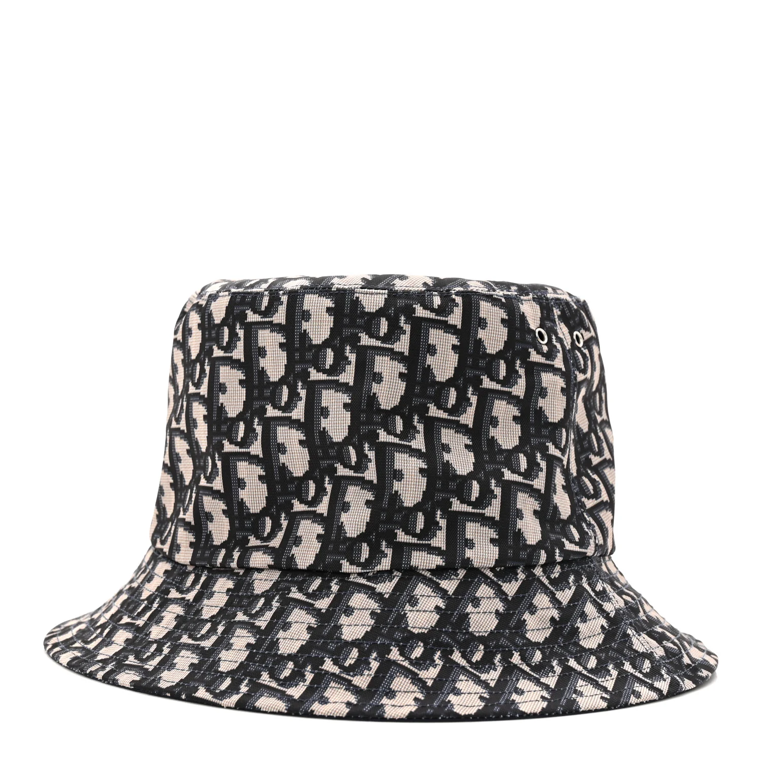 Oblique Reversible Teddy-D Brim Bucket Hat Blue