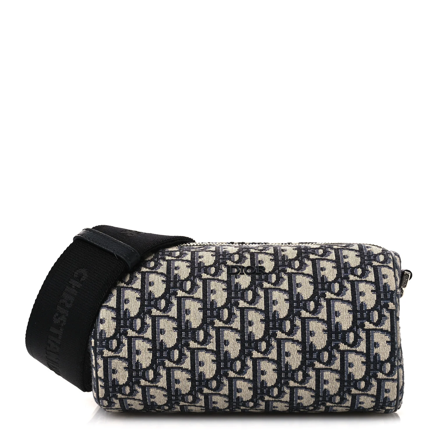 Oblique Roller Messenger Bag Blue