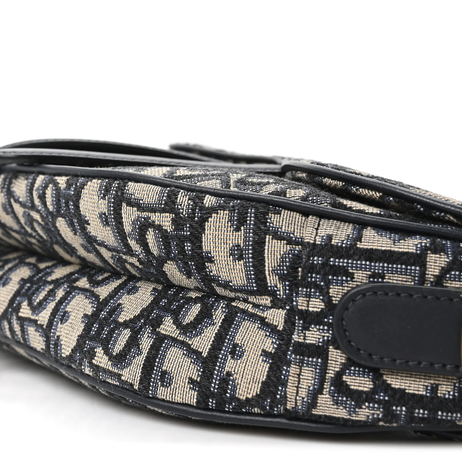 Oblique Saddle Bag Blue - Image 10