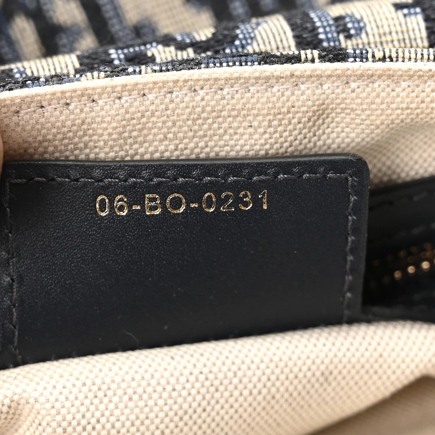 Oblique Saddle Bag Blue - Image 7