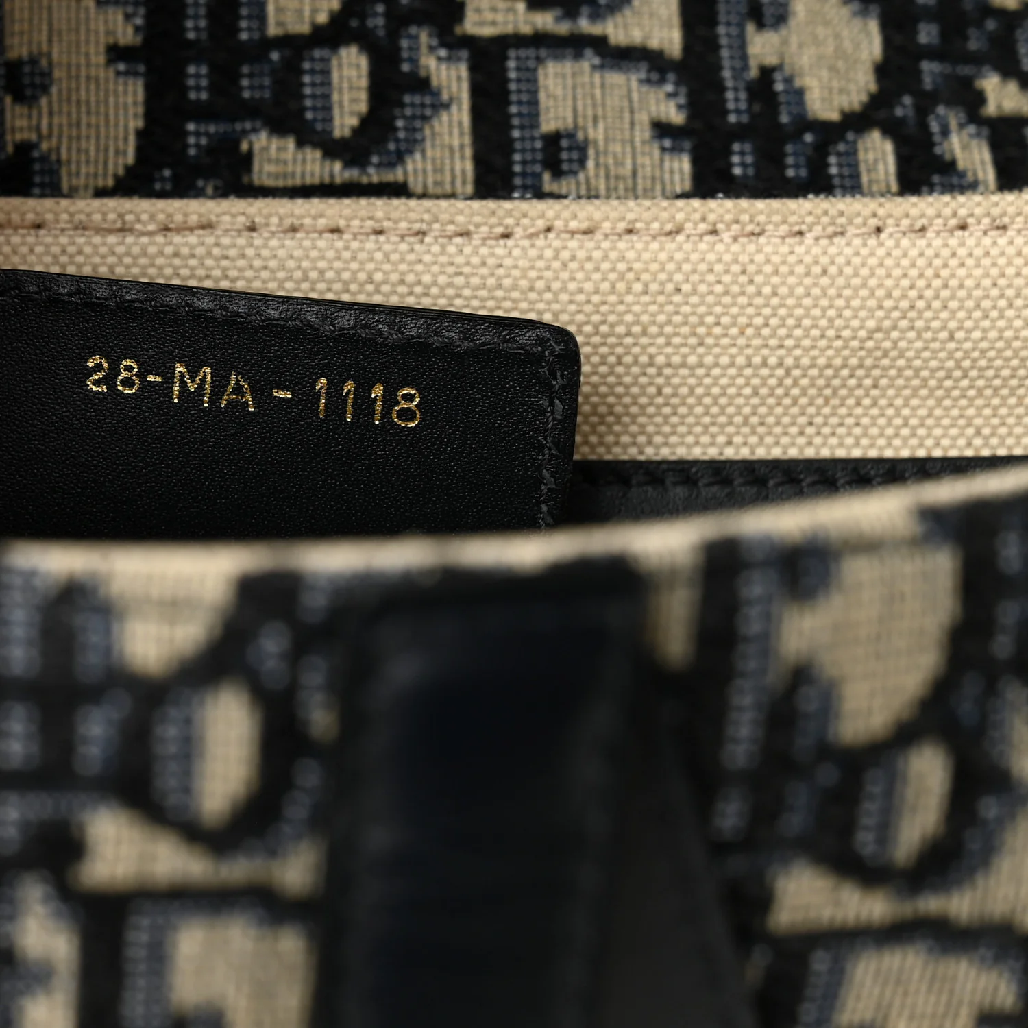 Oblique Saddle Bag Blue - Image 7