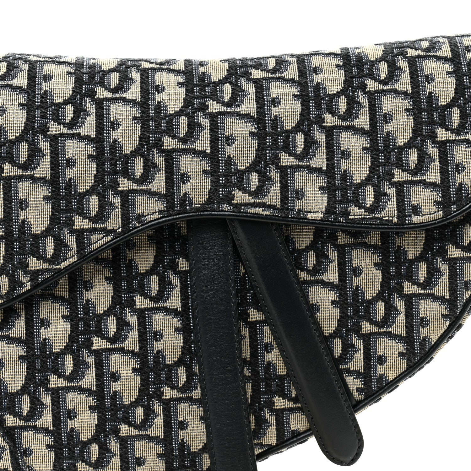 Oblique Saddle Bag Blue - Image 8
