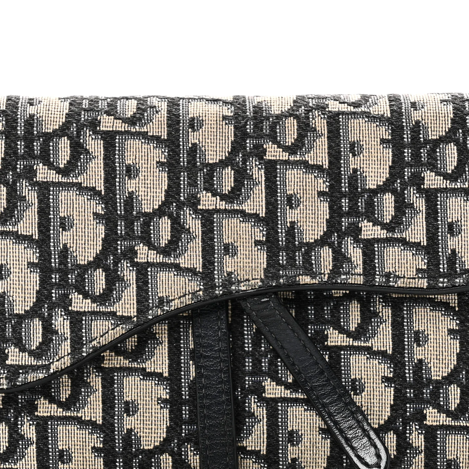 Oblique Saddle Chain Long Wallet Blue - Image 8