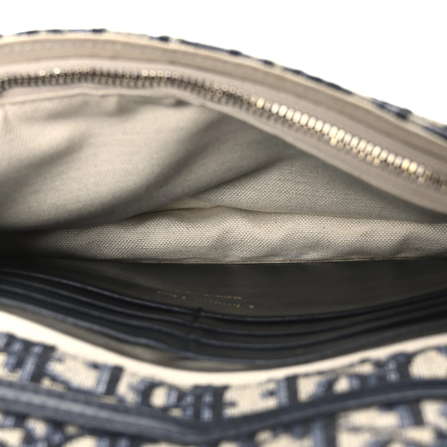 Oblique Saddle Chain Pouch Blue - Image 5