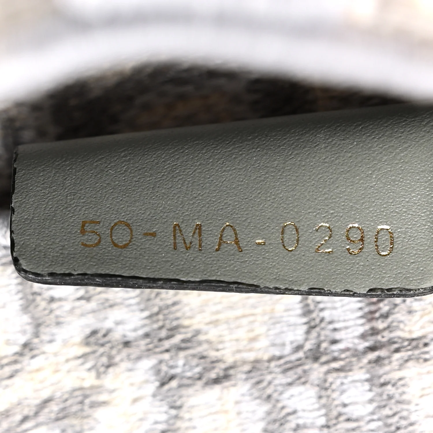 Oblique Slim Saddle Pouch Grey - Image 7